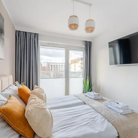 Apartament Lulu Sunrise Dwupokojowy Polanki Aqua, Basen Sauna Siłownia Netflix *