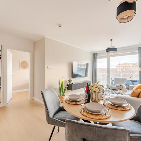 Lulu Sunrise Dwupokojowy Polanki Aqua, Basen Sauna Siłownia Netflix *