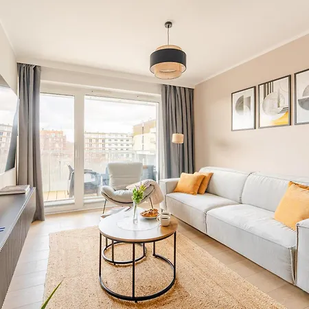 Lulu Sunrise Dwupokojowy Polanki Aqua, Basen Sauna Siłownia Netflix Apartament